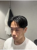 MEN’S HAIR/ブルーブラック/フェザーパーマ/柏