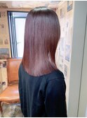 くびれヘアうる艶髪抜け感ヘアアンニュイヘアミルクティアッシュ