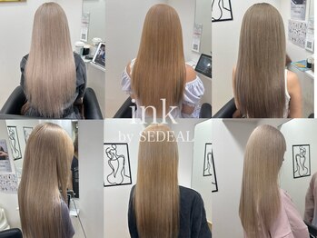 ink by SEDEAL ブリーチ／カラー／髪質改善トリートメント【インク】