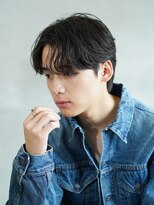 レタッチバイフィフス(RETOUCH by fifth)&nbsp;原宿センターパートフェザーパーマメンズパーマニュアンスパーマ