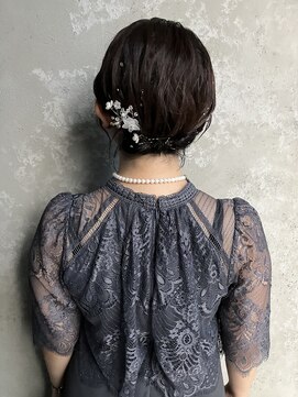 コトナ(kotona) シニヨンヘアセット結婚式ヘアセットシニヨンヘアアレンジ卒業式