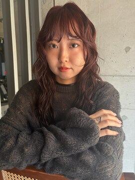 フィルムス 横浜(FILMS) くびれヘア/顔周り/韓国/ボブ/レイヤーカット/前髪/カラー/横浜