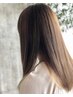 L.O.Kオリジナル☆プレミアム髪質改善ストレート+カット ¥16000
