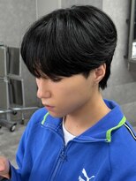 エルマーク 立川(L-MARK)&nbsp;マッシュヘア/波巻きパーマ/men's/スパイラルパーマ/眉