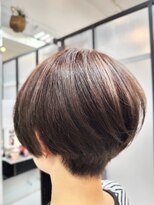 ヘアースタジオ ジェイワン(hair studio J ONE)&nbsp;30代40代50代/白髪ぼかし/グレージュ/ショートボブ/赤味消し
