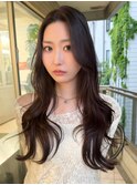 小顔見せレイヤーカット×マロンブラウン＊