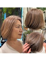 ハナワ エビス トウキョウ ヘアーサロン(HanaWa ebisu tokyo hair salon) おしゃれにぼかして、大人っぽく♪