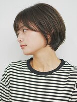 インセプション 銀座(INCEPTION)&nbsp;丸みショート・ボブ/丸顔/前髪あり/絶壁解消/40代/30代/長め