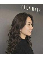 テーラヘアー 鎌取店(TELA HAIR) コテ巻き風パーマ