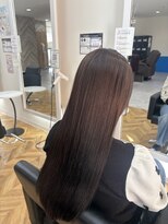 ダイガクドオリ美容室&nbsp;サラツヤストレート！
