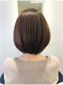 重軽ニュアンスボブ　二子玉川　テラバイアフロート松子