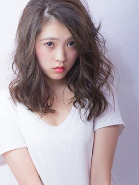 ユナイテッドケアーズ 名駅店(UNITED CARES) 大人ラフウェーブ ラベンダーアッシュ【ユナイテッドケアーズ】