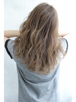 ブラン 梅田(Blanc)&nbsp;【Blanc/梅田】外国人風ベージュカラー＿抜け感ハイライト