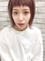 ローランド(Rowland)&nbsp;ハイトーンピンク！ショートバング！