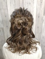 エフ(efu.)&nbsp;フラワーハーフアップ