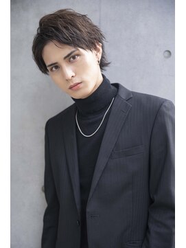 クラン(clan) 刈り上げマッシュウルフショート