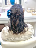 ベストシーン 新浦安店(Best Scene)&nbsp;ハーフアップ【結婚式】【ヘアセット】【デート】