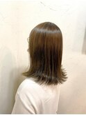 【Reir下北沢】*外ハネロブ+ヘーゼルベージュ*