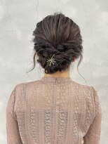 エンドリンク(endlink) お呼ばれセット×シニヨンヘア