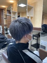 ブレス 小阪店(brace)&nbsp;韓国マッシュ×シルバー