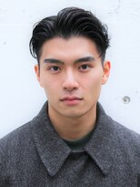 ガズル ハラジュク(GUZZLE HARAJUKU)&nbsp;*メンズ黒髪ツーブロック七三2wayラルフカールモテ就活ヘア*