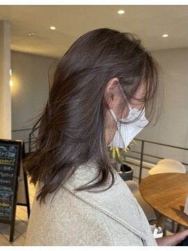 リバレッジ 広尾(Leverage) 【広尾、恵比寿】担当：東田　外国人風やわからブラウン