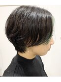 *ハンサムショート×ブラックグリーン*