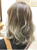 tuuli☆30代40代ペールベージュ切りっぱなしミディアム　6