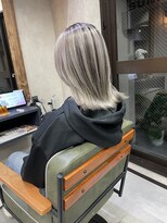 サニー 渋谷(SUNNY) バレイヤージュ、グレージュカラー、ハイライト、ココアベージュ