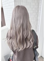 リグ 横浜(Lig.)&nbsp;ケアブリーチハイトーンミルクティーベージュカラー