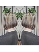 アトリエ アンファン(atelier EnFant)&nbsp;前下がりボブ