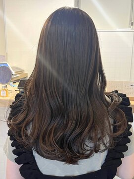 ミルヘアデザイン(mil hair design) ミルクティーベージュダブルカラーインナーカラーケアブリーチ