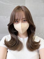 マウル 栄(MAEUL)&nbsp;レイヤーカット韓国ヘア