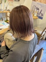 ドット ヘアー ジェム(dot.hair gem) ピンクベージュ