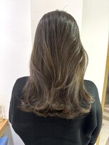ロンドアベニール 北千住(Lond avenir)&nbsp;【韓国ヘア】レイヤーカット　ブリーチなし　グレーベージュ
