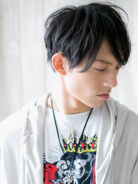 モッズヘア メン 南越谷南口店(mod's hair men) 好感度抜群！長めバングオーガニックカラー束感カットW南越谷