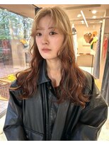 ノラ ヘアーサロン(NORA HAIR SALON)&nbsp;【大久保】ベージュ&ブラウンルーツカラー