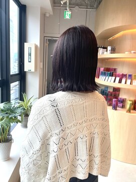 シダ(sida SAIIN) 【西村】20代30代髪質改善グレープグレージュ