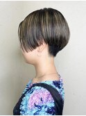 【Reir_下北沢】*ハイライト+グレージュ×ブラック*