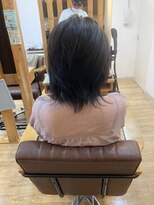 グランバイ アトリエドングリ(Grand × AtlierDonguri)&nbsp;お客様髪質改善データ1279（黒染めしないでグレイ）