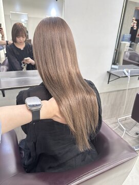 ジルバイジゼル(JILL by GiseL) K_ミルクティーベージュダブルカラーインナーカラーケアブリーチ