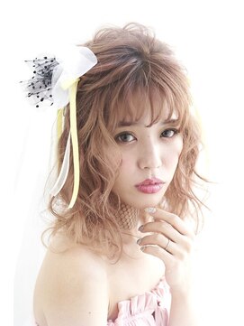 シャルメ 池袋(CHARMER) イベントやコンサートにもおすすめ♪ハーフアップスタイル