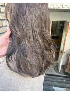 エース (ACE) 【ACE横浜】ミルクティーベージュ×ゆるふわ巻き