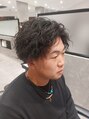 モッズヘア メン 新所沢店(mod's hair men)&nbsp;ツイストスパイラルパーマ×ツーブロックセンターパート