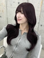 エヌアイ オモテサンドウ(ni omotesando)&nbsp;ほんのりわかる暗めラベンダー/くびれヘア