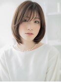 大人美人透明感ミルクティーアッシュボブディh3上尾20代30代40代