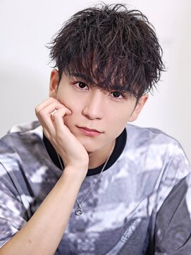 リップス 表参道店(LIPPS) cカールミックス刈り上げ無造作マッシュ