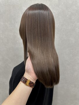 ロウ 札幌(ROW) 美髪髪質改善トリートメント/似合わせカット/フェミニンロング