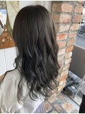 ブリーチなしグレージュ