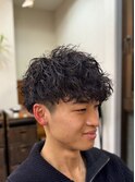 ツイストスパイラルパーマ無造作ゆる縦落ちツイスパ20代30代